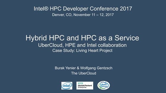 Intel® HPC Developer Conference 2017