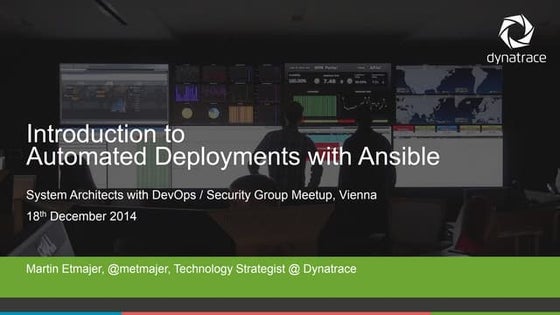 Introduction to Automated Deployments with Ansible