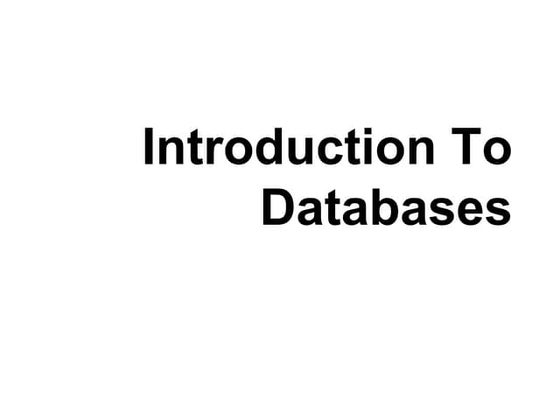  PHP mysql  Introduction database