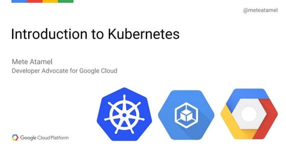 Introduction to kubernetes