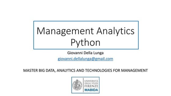 Introduction to python programming   1