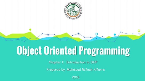 ‫Object Oriented Programming_Lecture 3