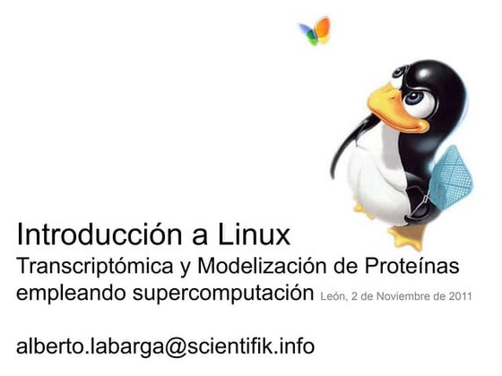 Introduction to linux for bioinformatics