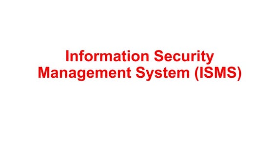Isms