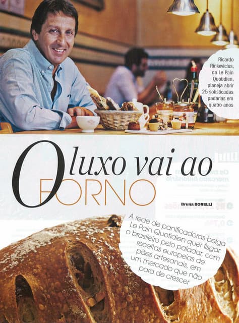 O Luxo vai ao Forno
