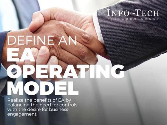 Define an EA Operating Model
