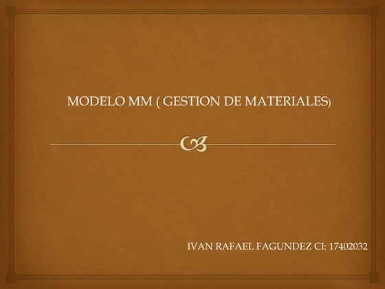 Modulo mm