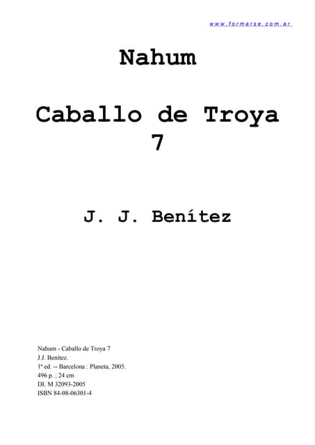 J.j.benitez   caballo de troya 7