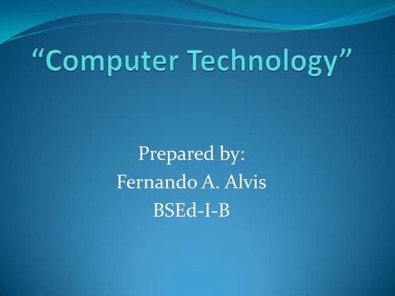 Computer Technology
