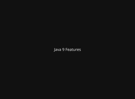 Java 9 and Beyond