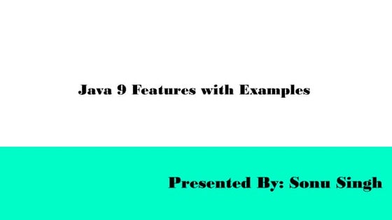 Java 9 Features