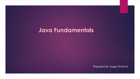 Java basics