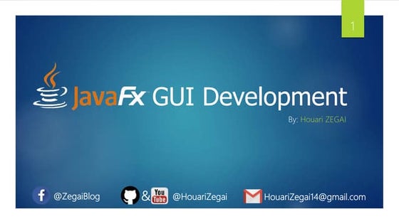 Introduction to JavaFX