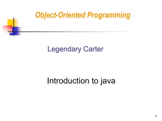 Java notes(OOP) jkuat IT esection