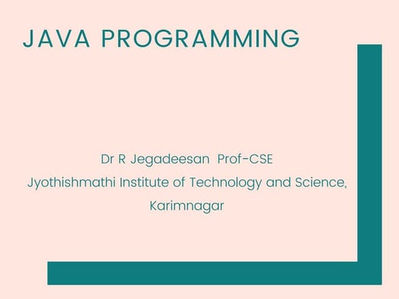 Java programming -Object-Oriented Thinking- Inheritance