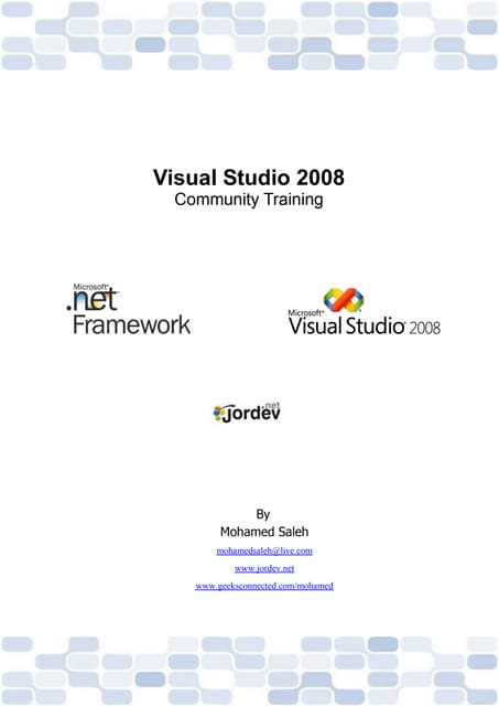 Module 4: Introduction to ASP.NET 3.5 (Material)