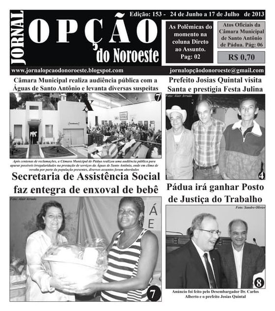 Jornal opção 153
