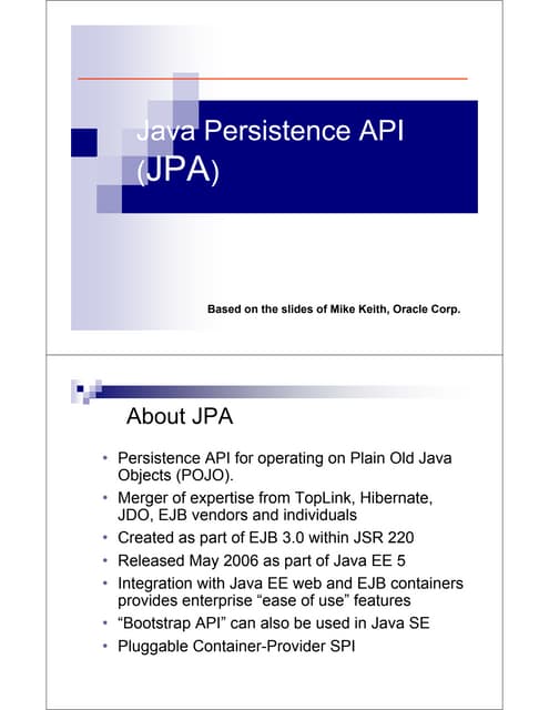 Jpa