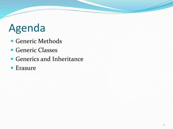 Java generics