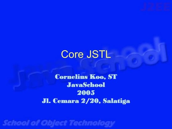 Basic JSTL