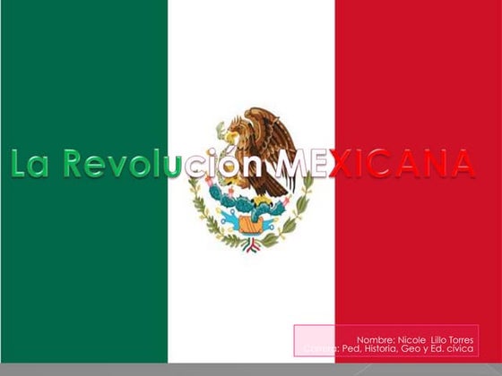 Juego didactico la revolucion mexicana