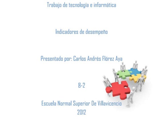 Indicadores del 4° Periodo 