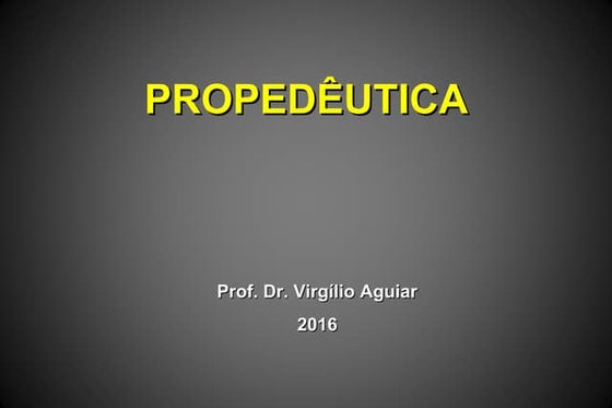 Exame Físico Geral 2016