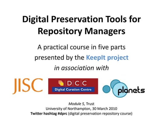 Keepit Course 5: Trust