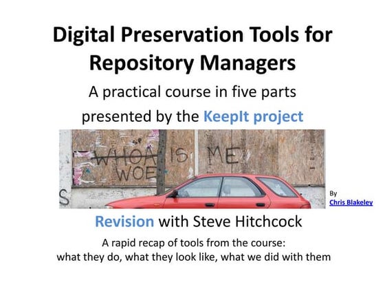 Keepit Course 5: Revision