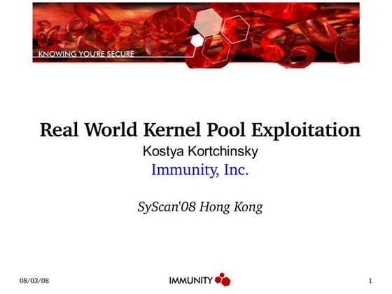Kernel Pool