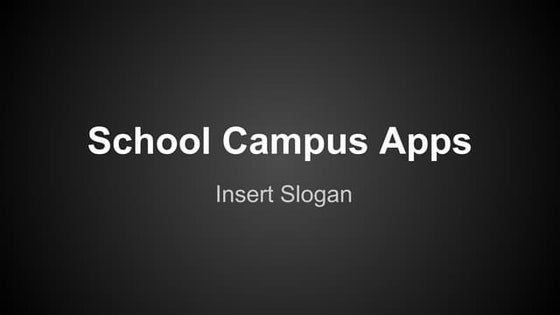 School campus apps