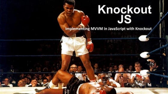 Knockout implementing mvvm in java script with knockout