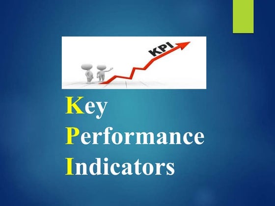 KPI - Key Performance Indicators