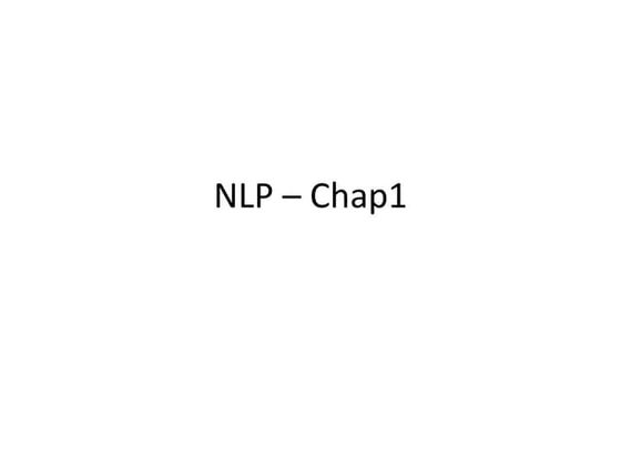L1 nlp intro