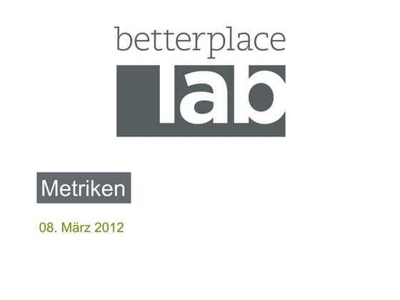 Labmetrics März 2012