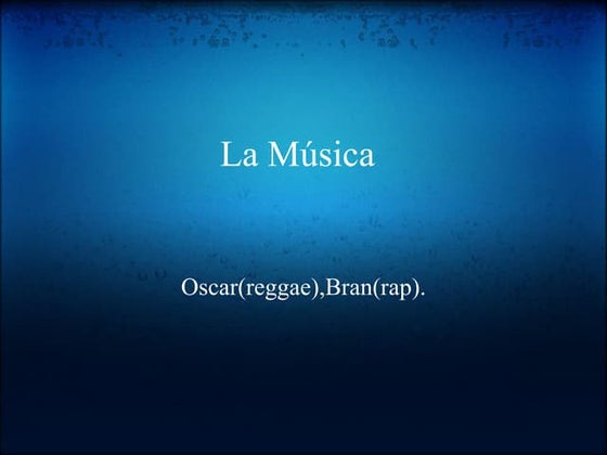 La mu sica