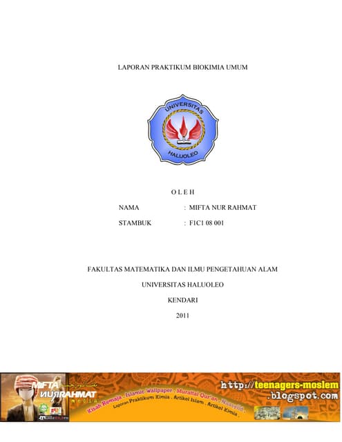 Laporan biokimia   hidrolisis protein
