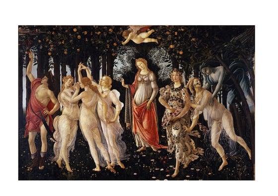 La primavera de botticelli