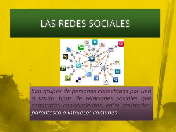 Las redes sociales