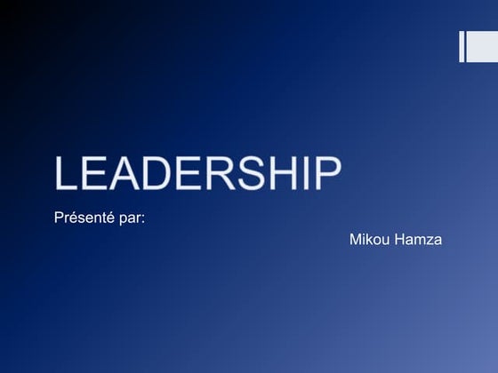Leadership