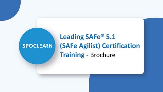 Leading SAFe Certification Training in Vietnam