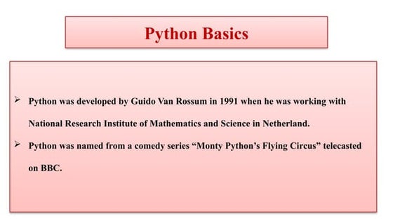 Lec1- Python Basics .pptx rrev python Funda