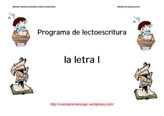LECTOESCRITURA: L