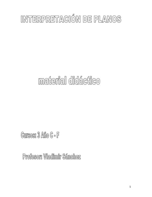 Lectura de planos