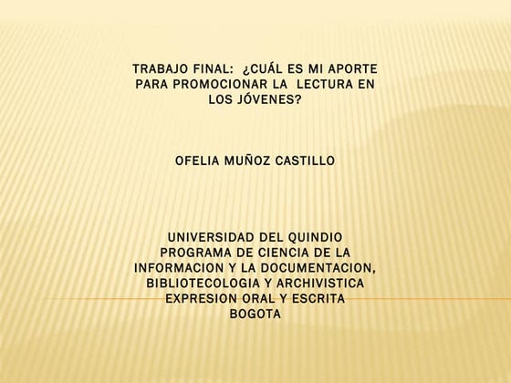Lectura joven 2003