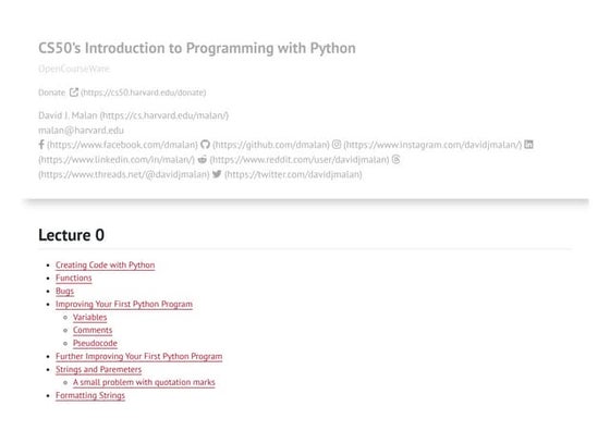 Lecture 0 - CS50's Introduction to Programming with Python.pdf
