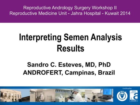 Interpreting Semen Analysis Results