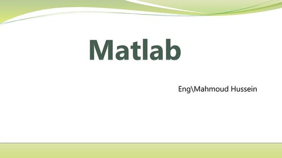 Lecture one
