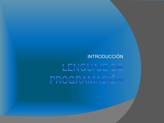 Lenguaje de programación
