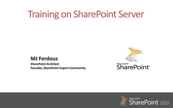 SharePoint Development(Lesson 5)